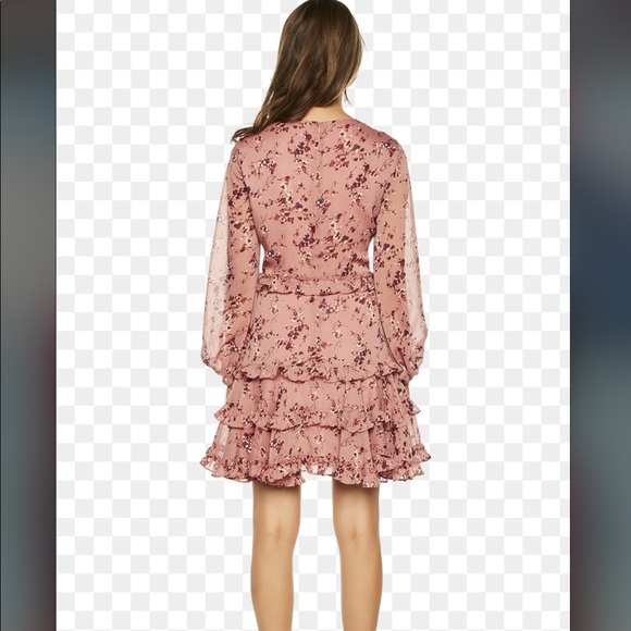 BARDOT ROSE DITSY DRESS - Picture 3 of 6